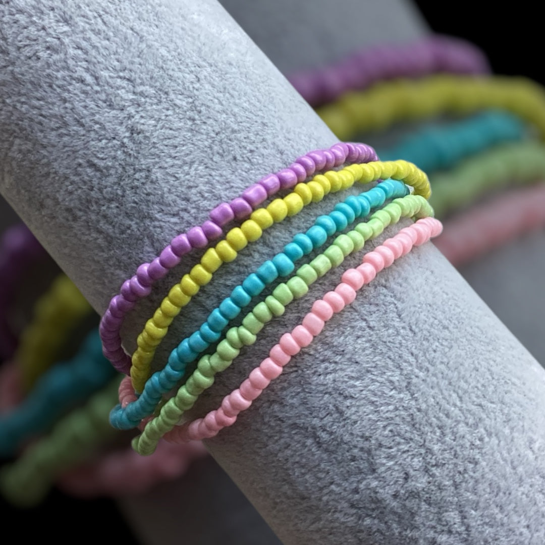 Pastel Dreams Multi-strand Bracelet