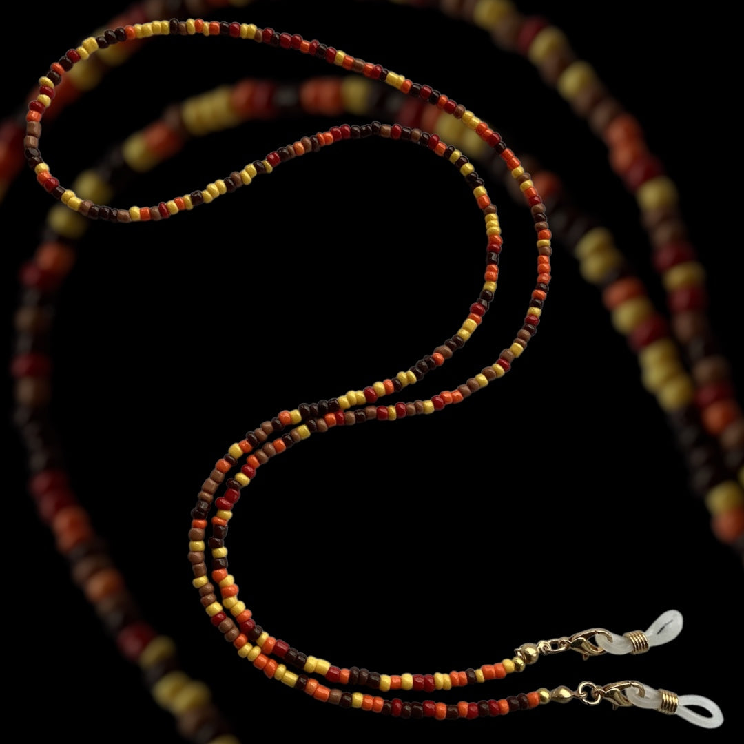 Ember Leaves Glasses Chain