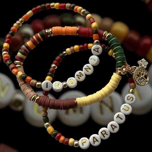 In Omnia Paratus - Set of 3 Bracelet Stack
