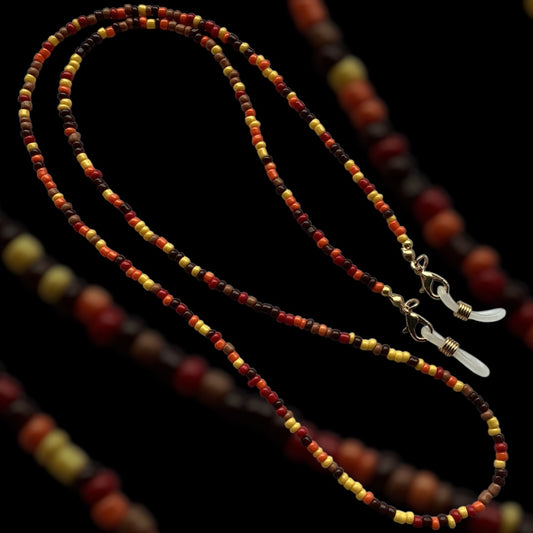 Ember Leaves Glasses Chain