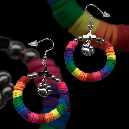 OVER THE RAINBOW BRIDGE EARRINGS