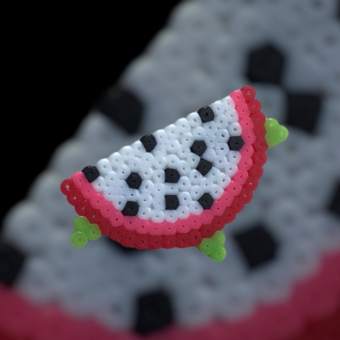 PIXEL DRAGON FRUIT PIN BADGE