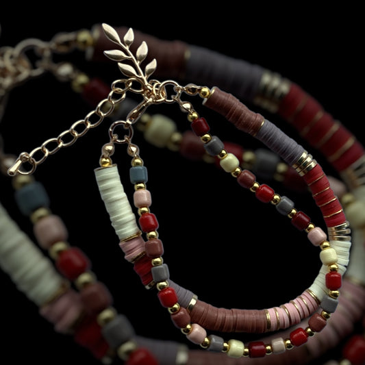 Claystone Ember - Duo Bracelet