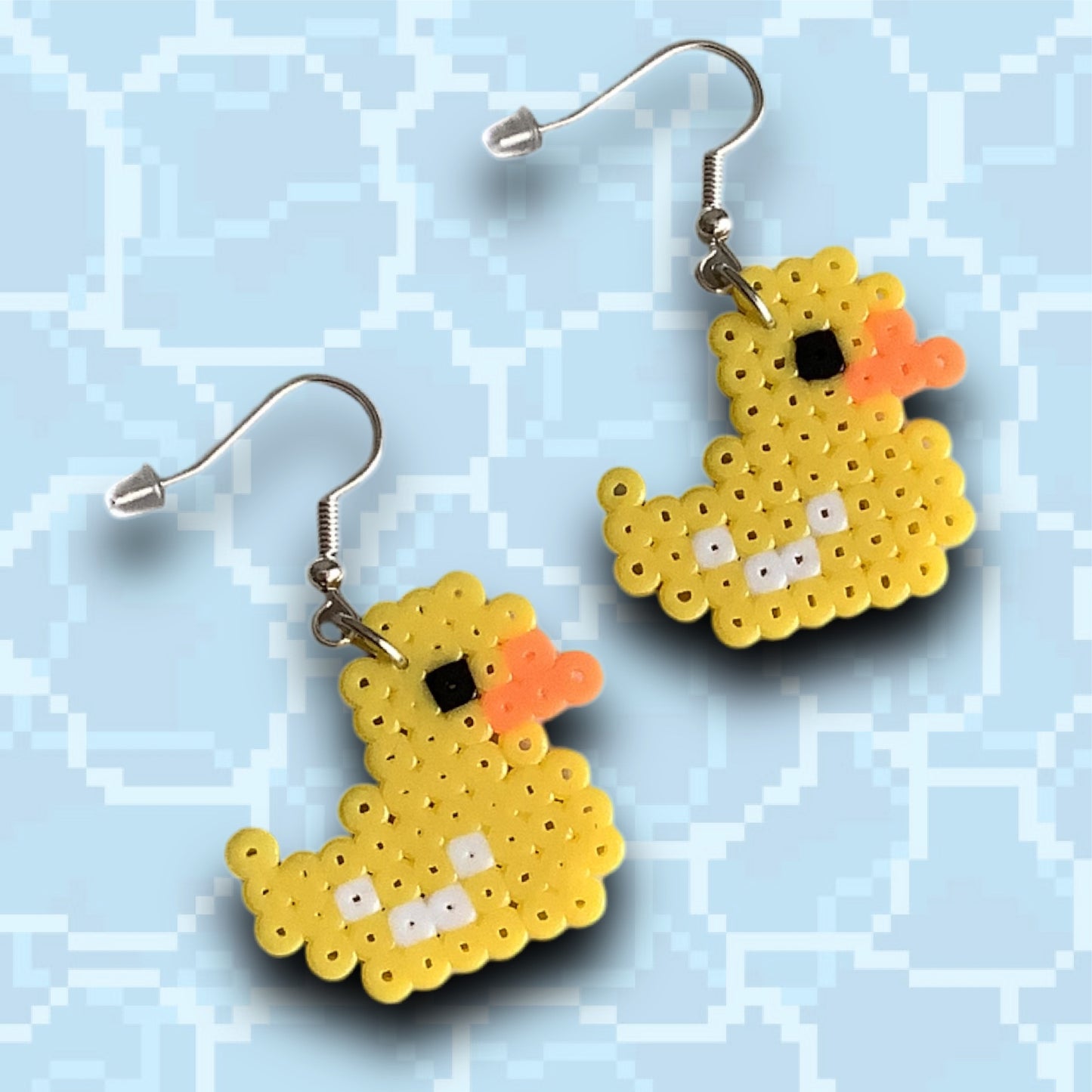 PIXEL DUCK EARRINGS