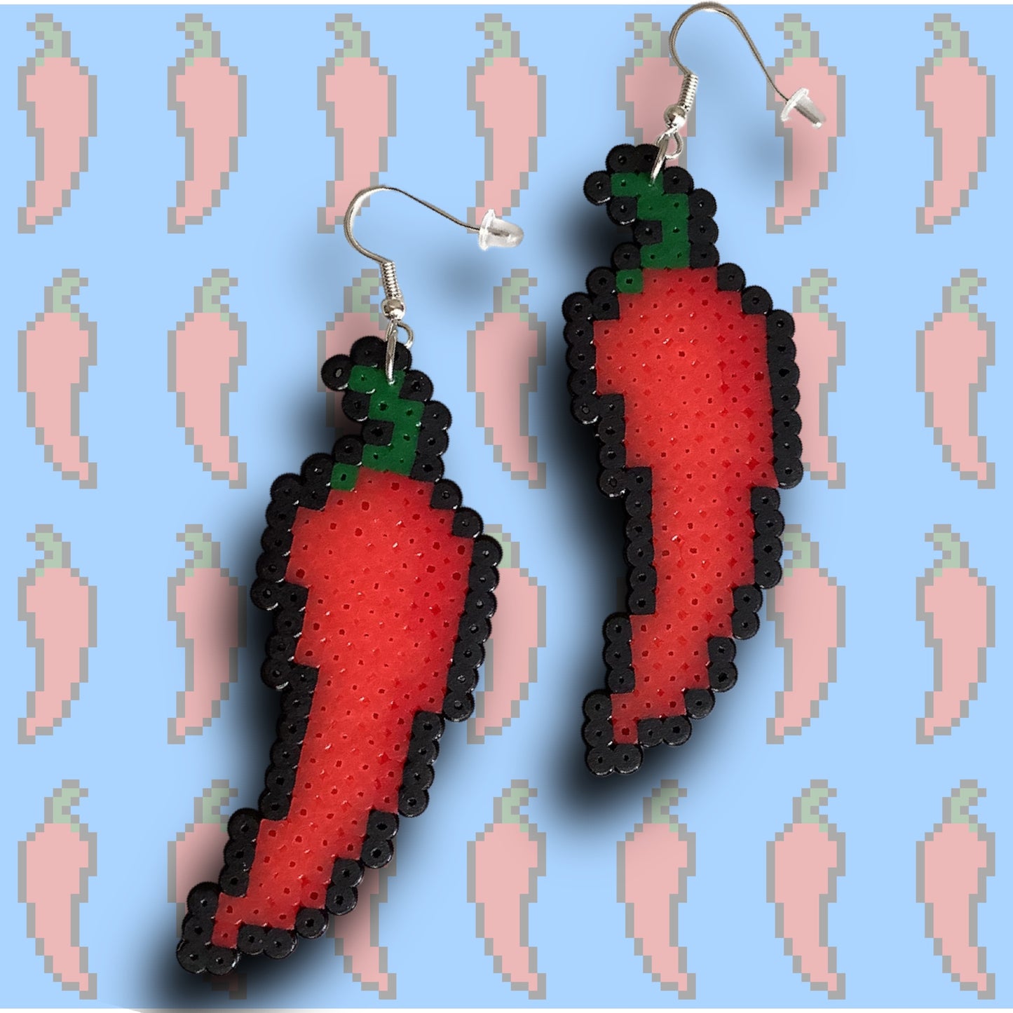 PIXEL CHILLI EARRINGS