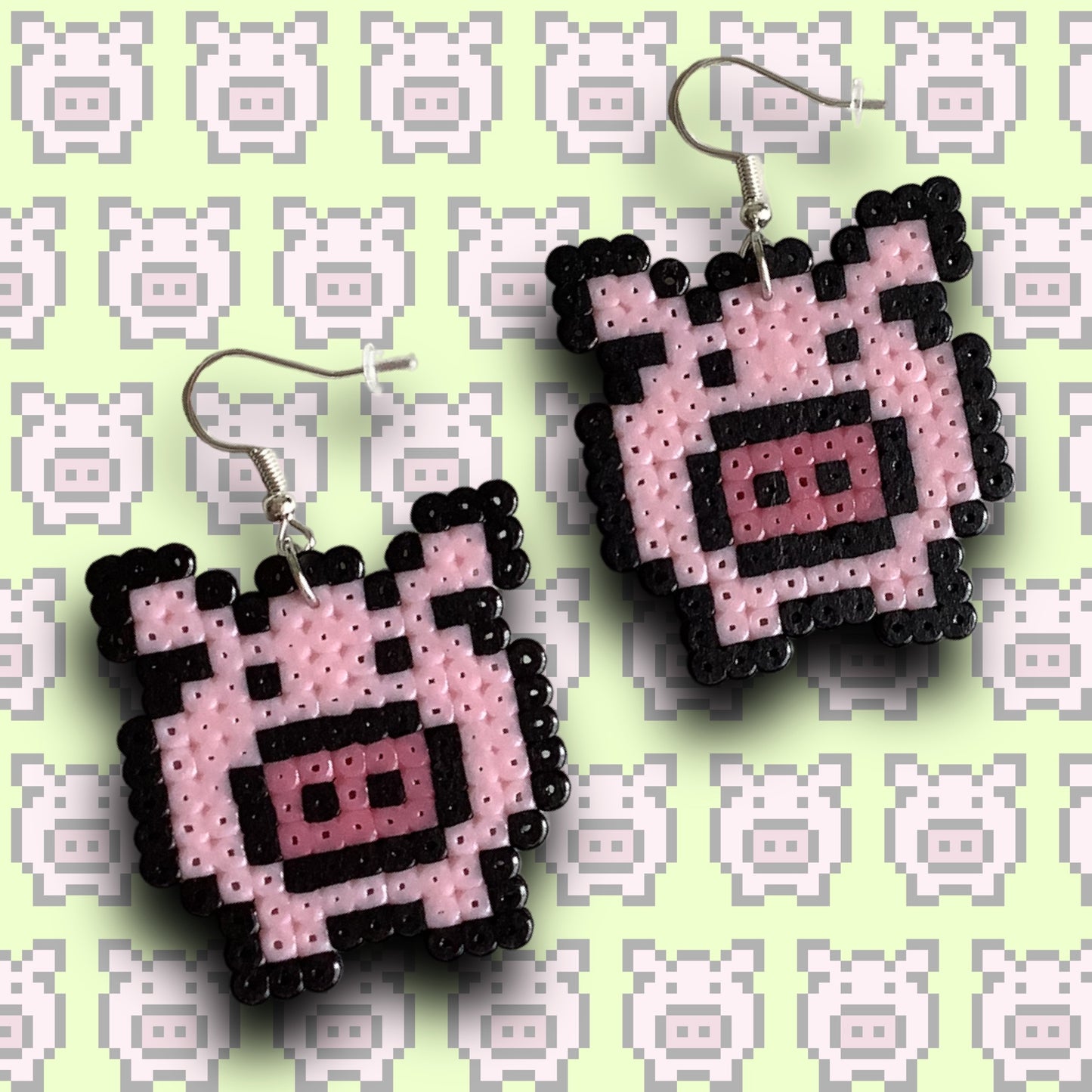 PIXEL PIG EARRINGS