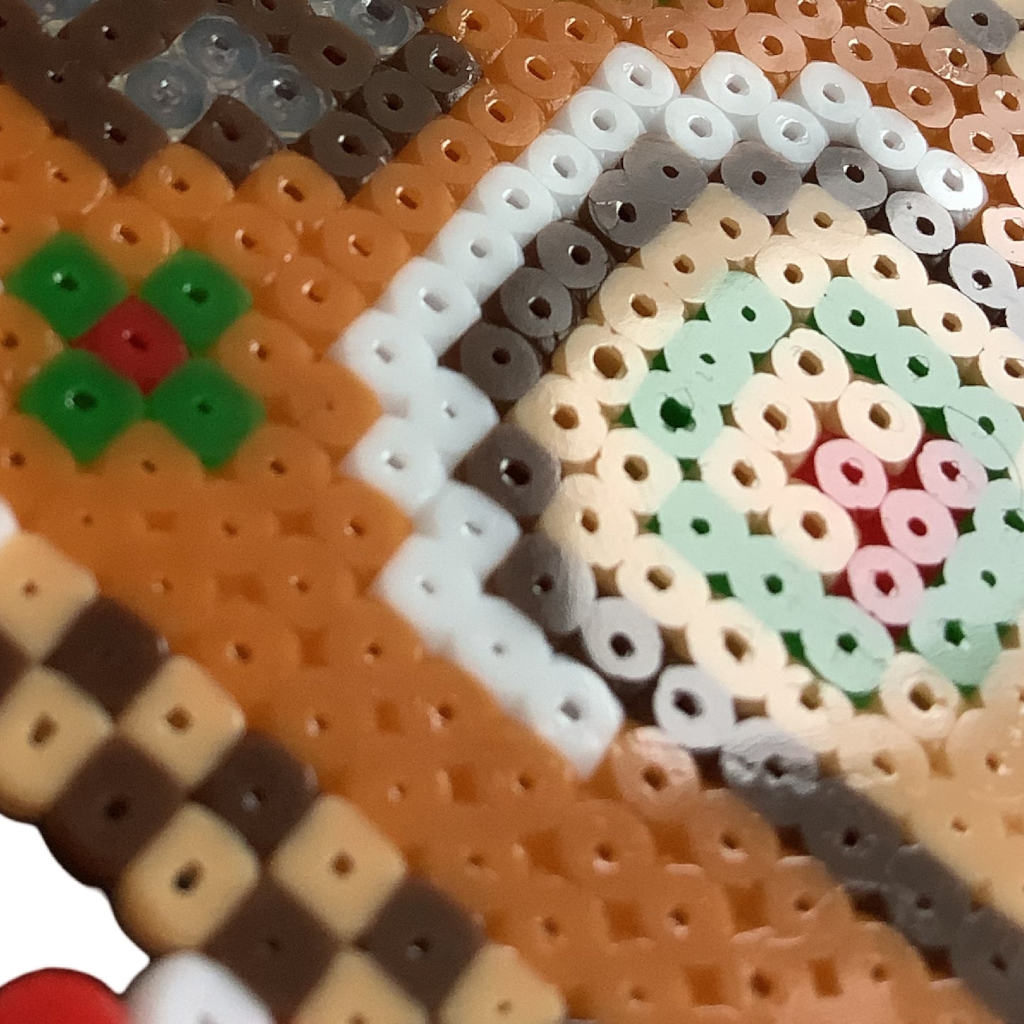 PIXEL GINGERBREAD HOUSE NECKLACE