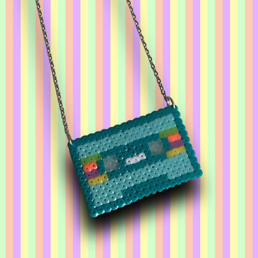 PIXEL RETRO CASSETTE NECKLACE