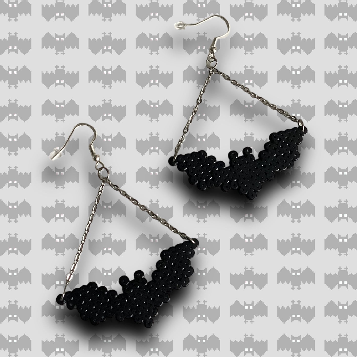 PIXEL BAT EARRINGS