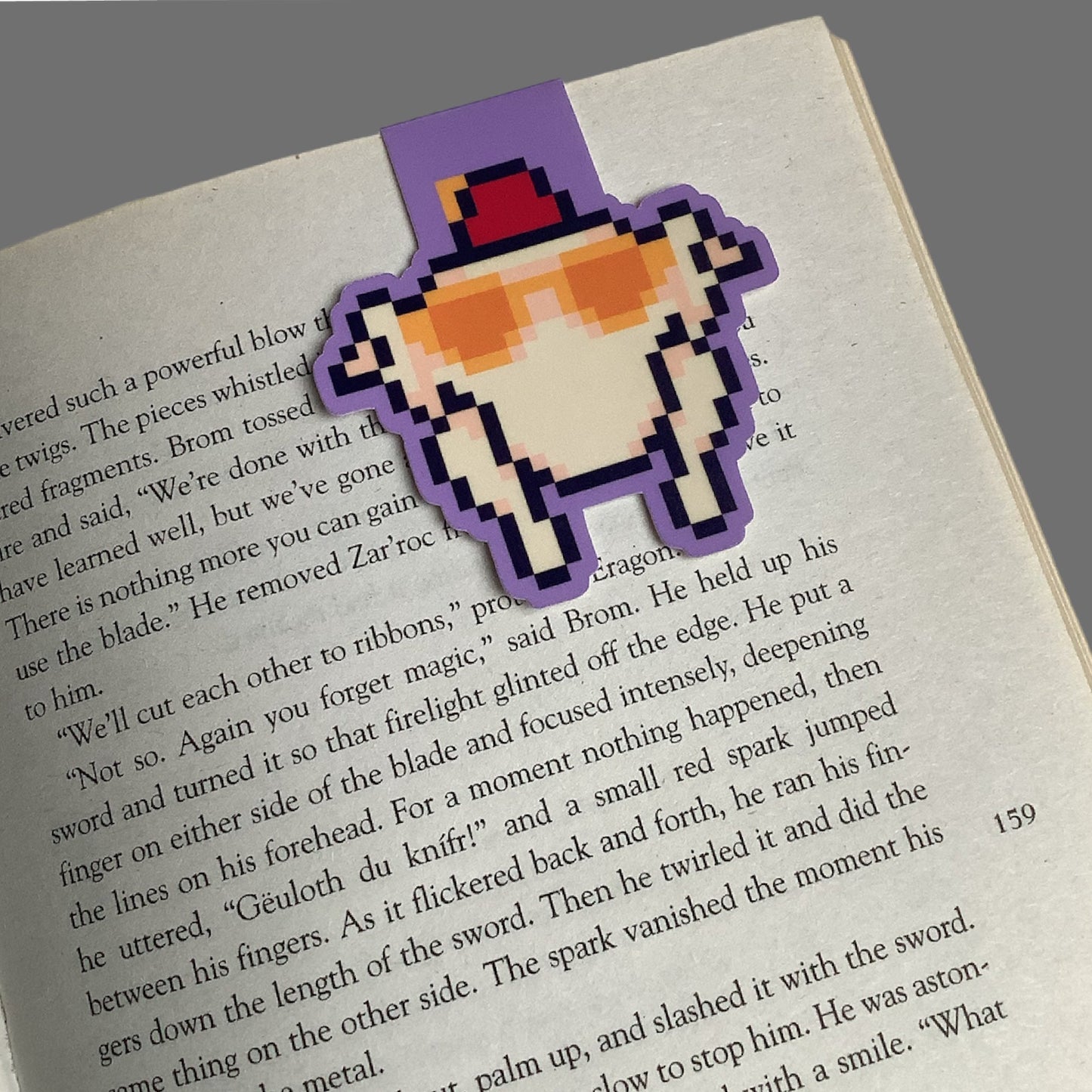 PIXEL MAGNETIC BOOKMARK - FRIENDS TURKEY - B GRADE