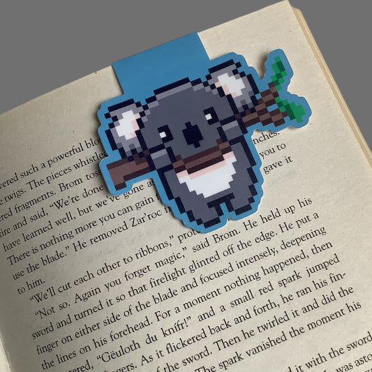 PIXEL MAGNETIC BOOKMARK - KOALA