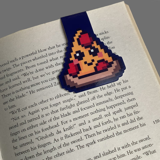 PIXEL MAGNETIC BOOKMARK - KAWAII PIZZA