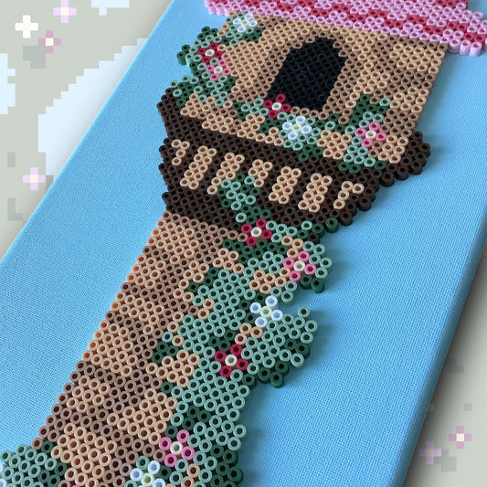 PIXEL CANVAS : FLORAL TOWER