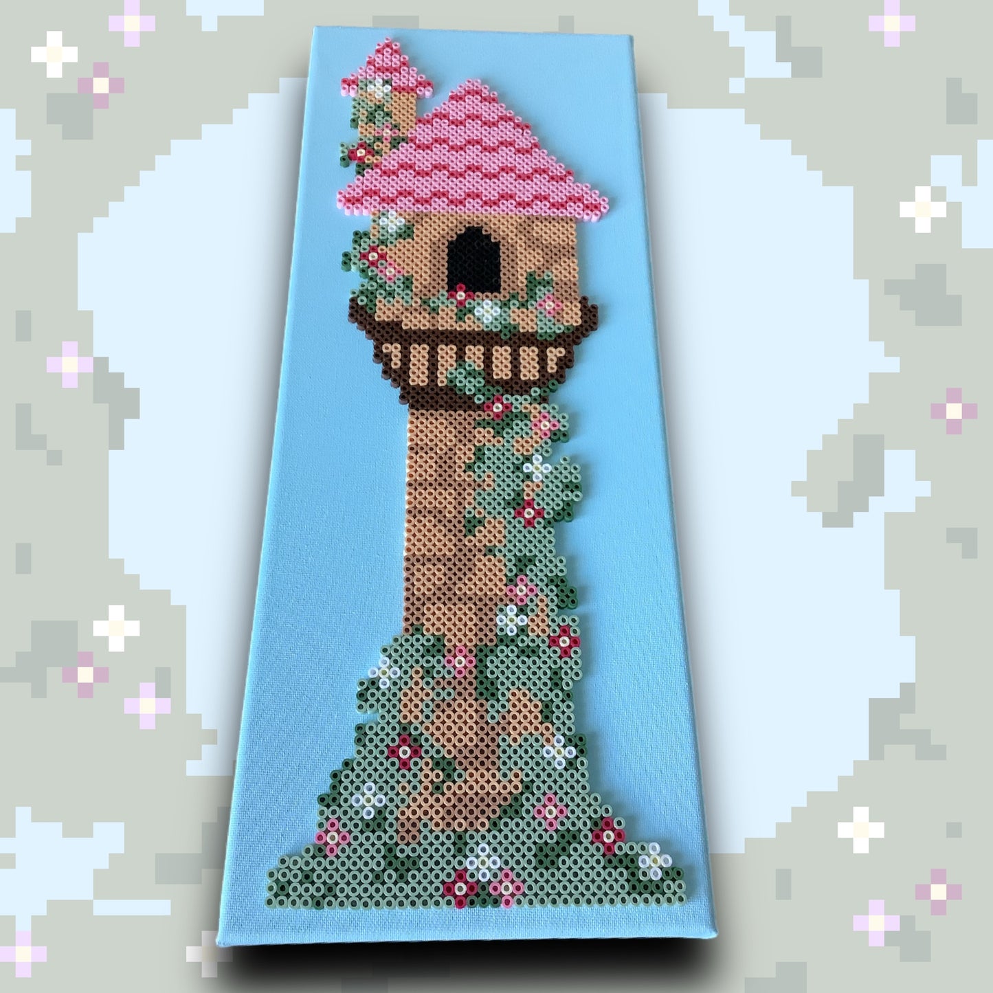 PIXEL CANVAS : FLORAL TOWER