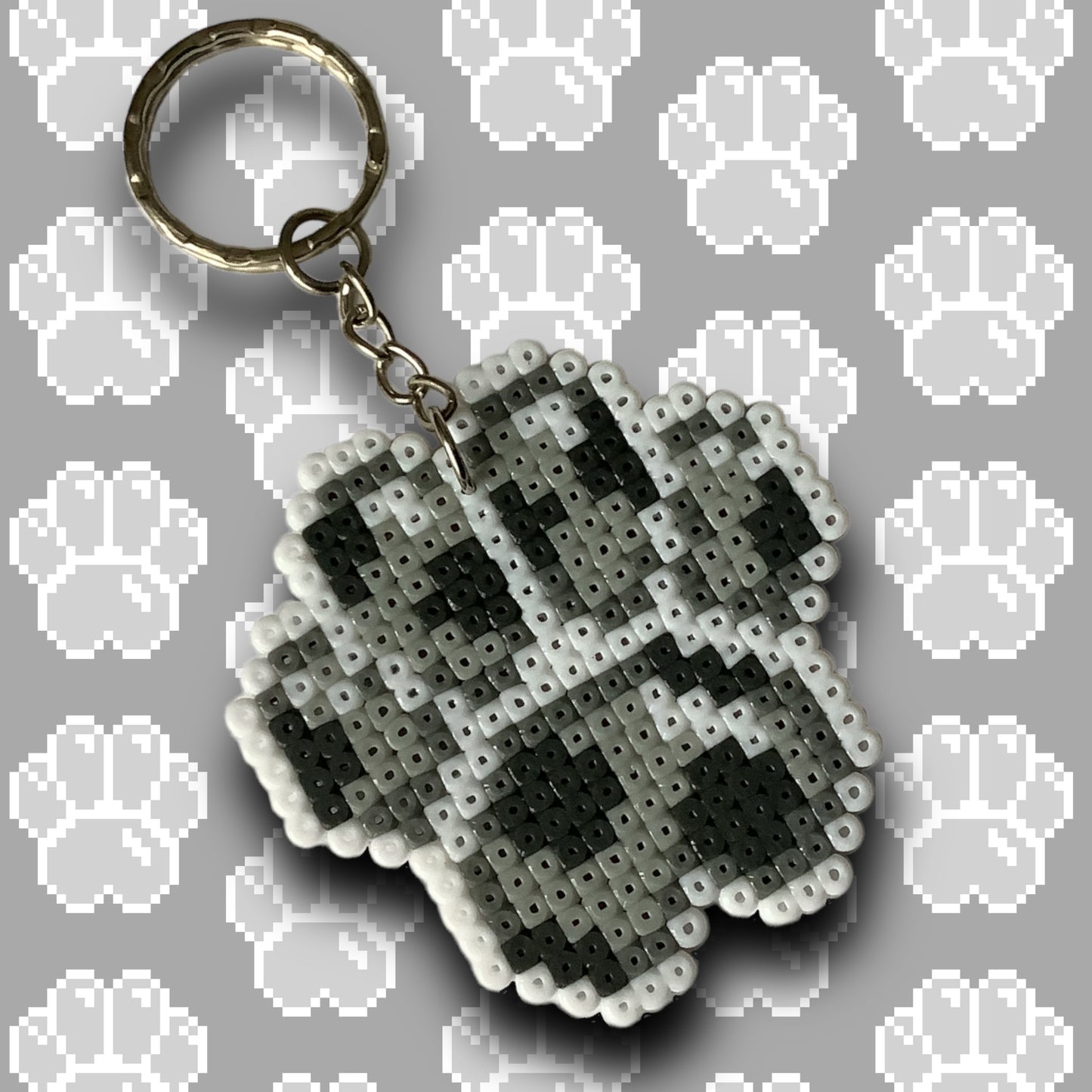 PIXEL PAW KEYCHAIN