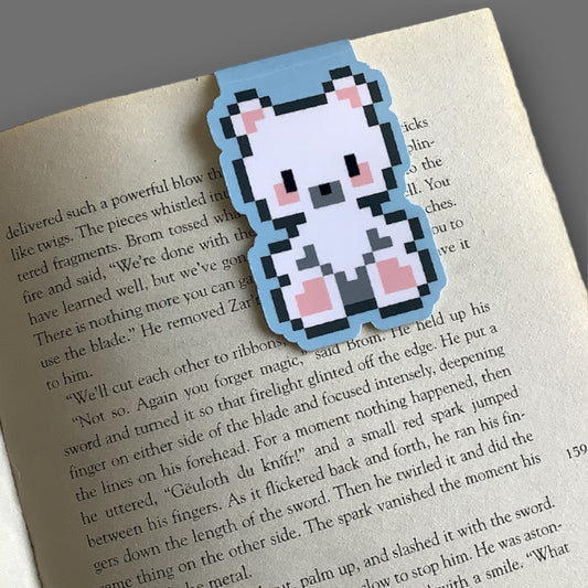 PIXEL MAGNETIC BOOKMARK - POLAR BEAR