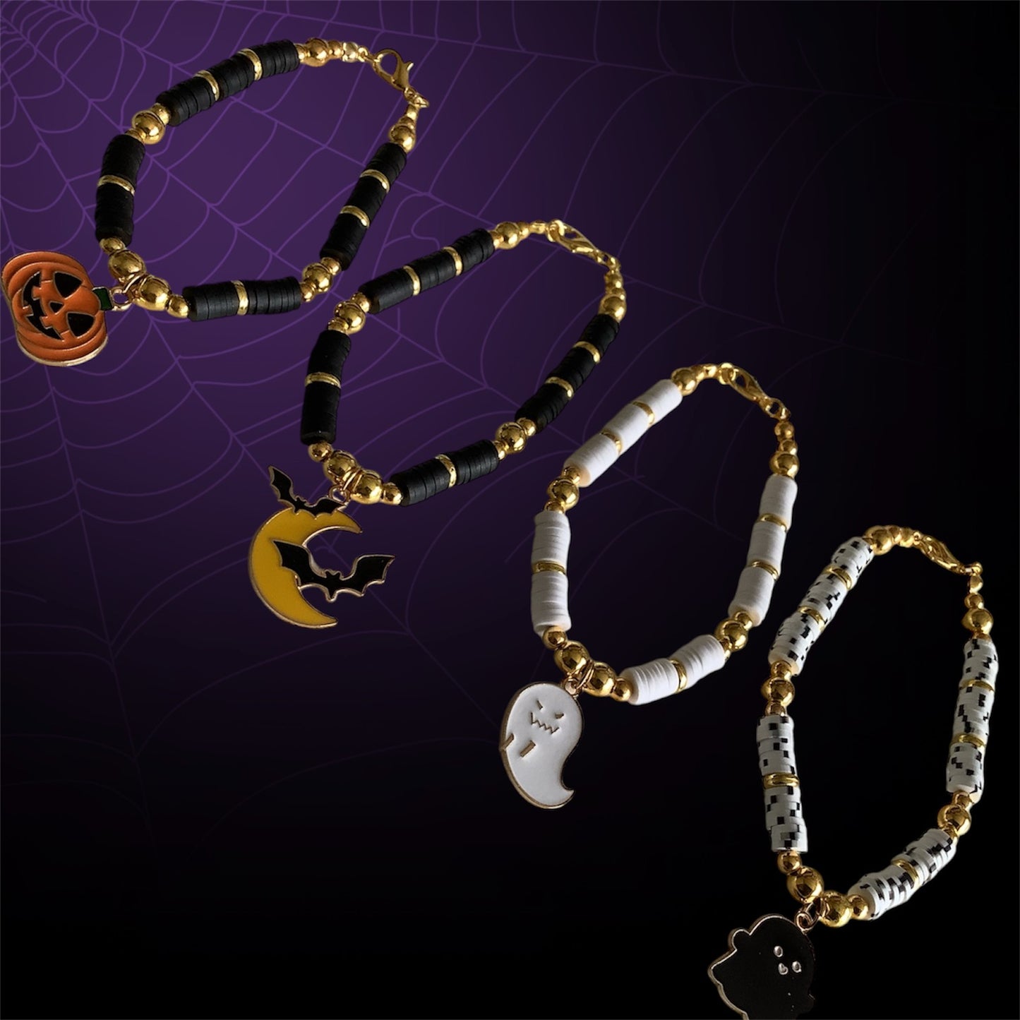 Halloween Charm Bracelets