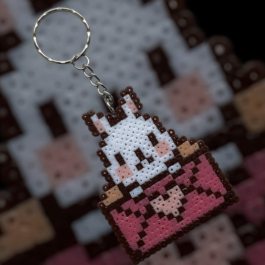 PIXEL “SAML” BUN KEYCHAIN