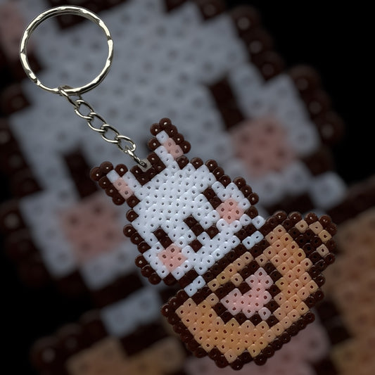 PIXEL “YMCOT” BUN KEYCHAIN