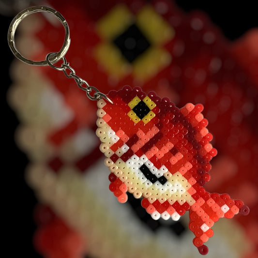 PIXEL FISH KEYCHAIN