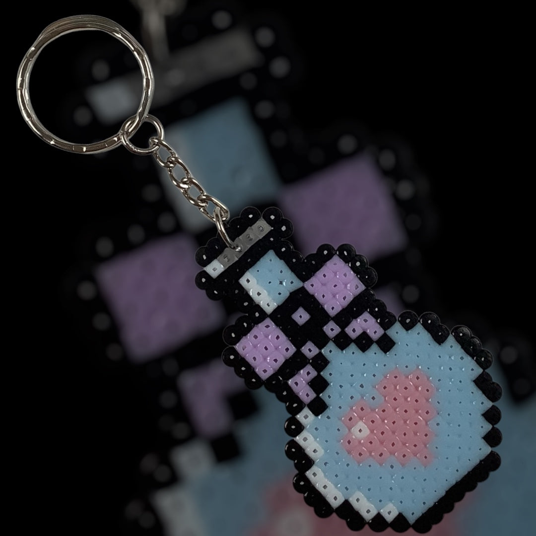 PIXEL LOVE POTION KEYCHAIN