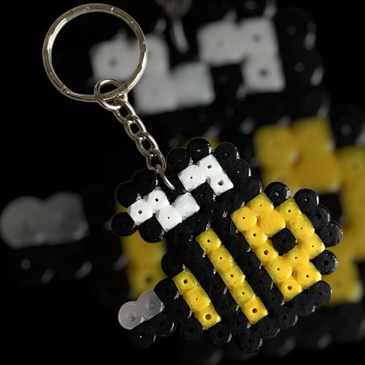 PIXEL CHUNKY BEE KEYCHAIN