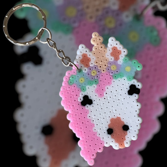 PIXEL UNICORN KEYCHAIN