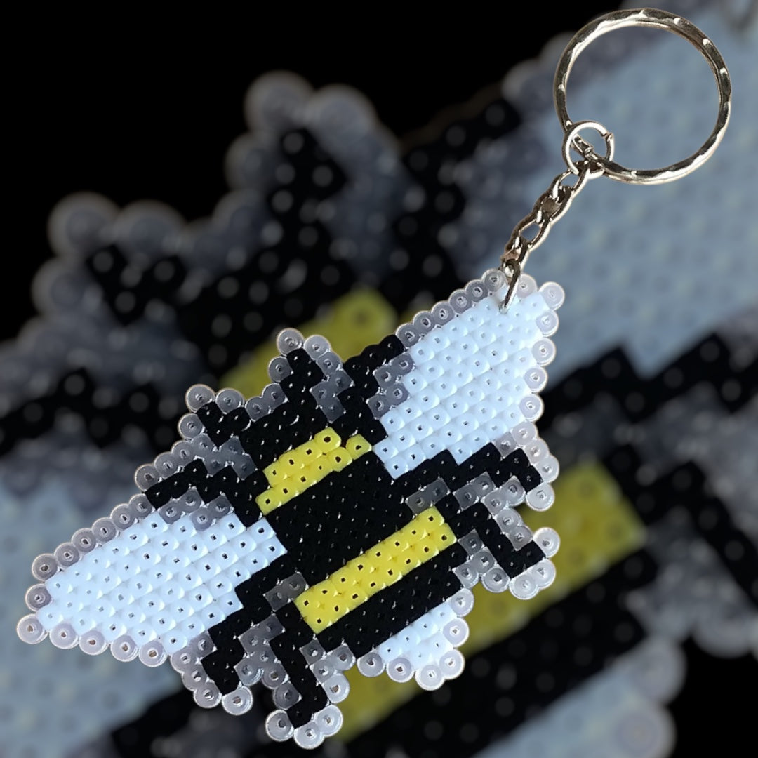 PIXEL BEE KEYCHAIN