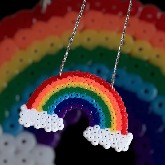 PIXEL RAINBOW NECKLACE