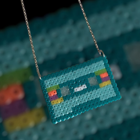 PIXEL RETRO CASSETTE NECKLACE