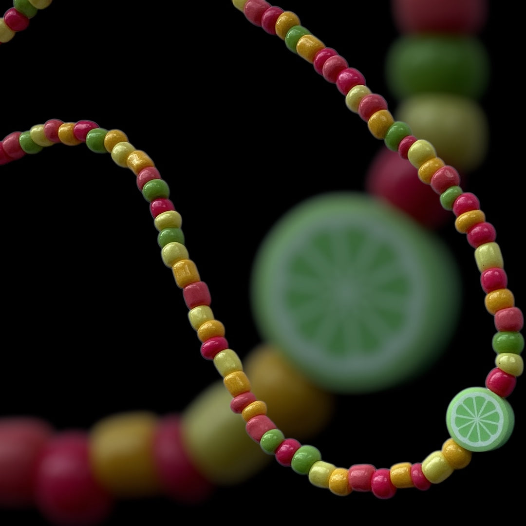 Fruit Salad Beaded Necklace