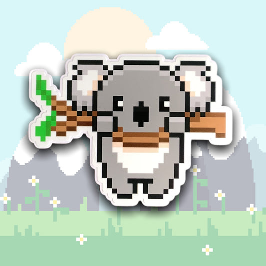 PIXEL KOALA STICKER