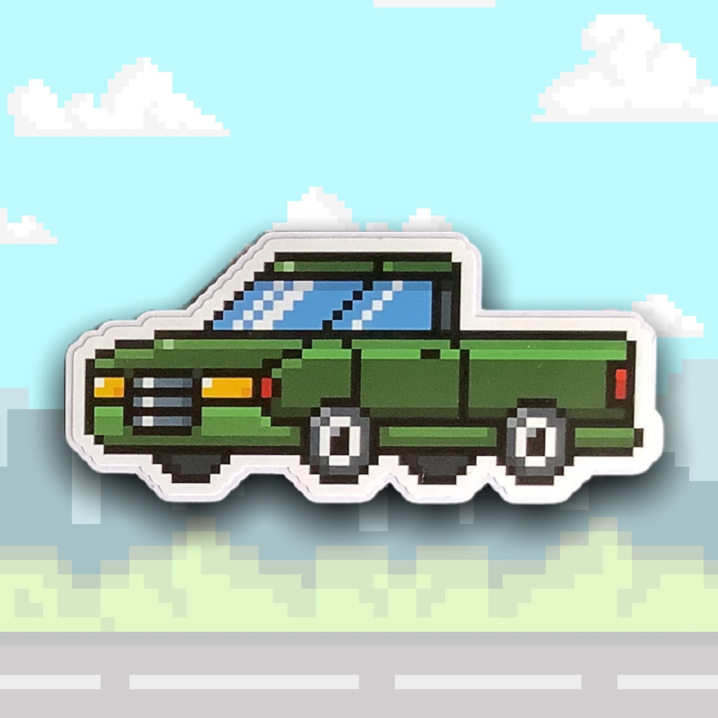 PIXEL VEHICLE STICKER PACK