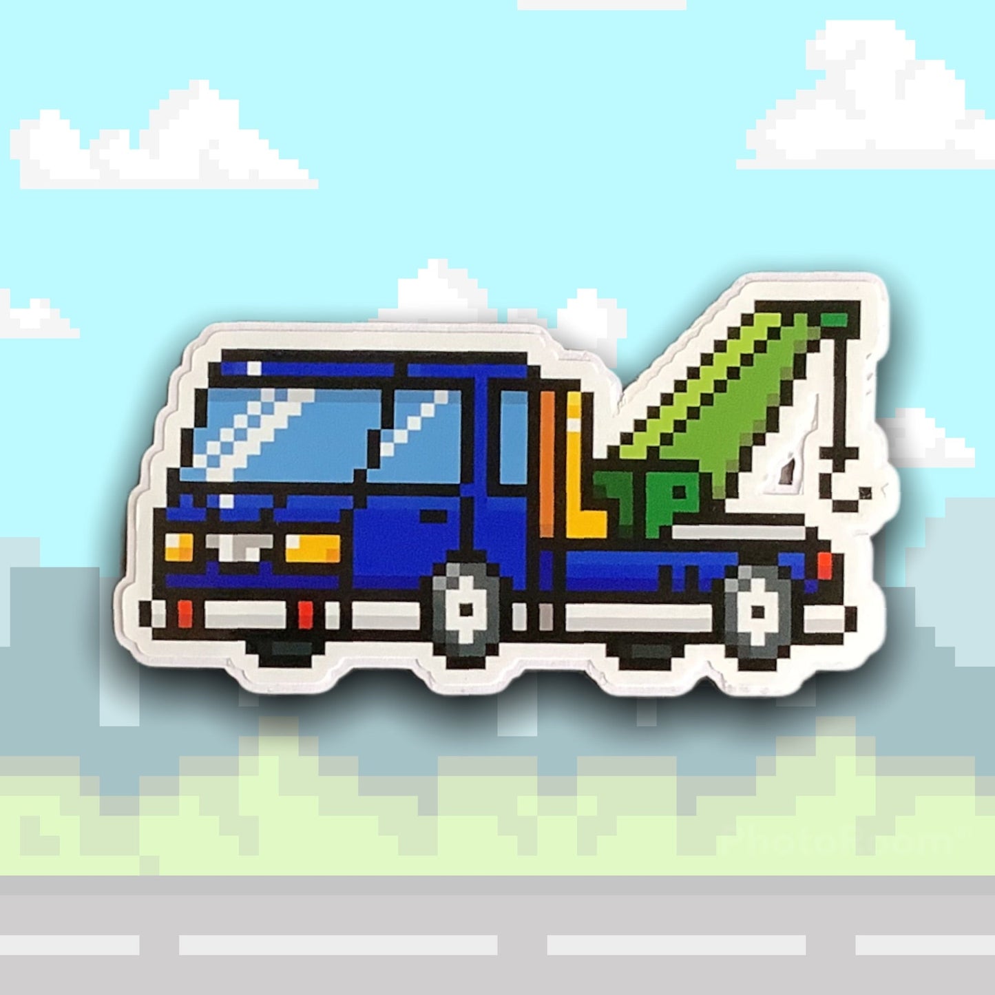 PIXEL VEHICLE STICKER PACK