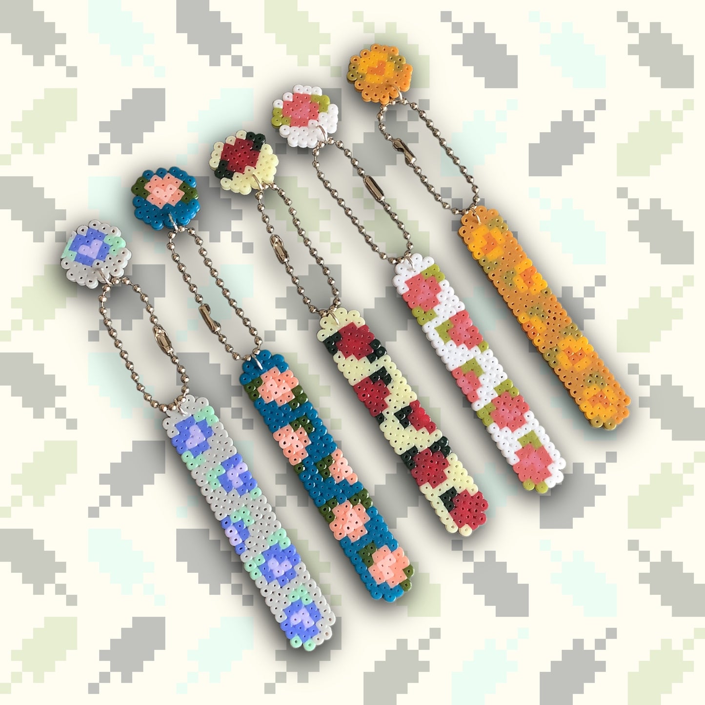 PIXEL PAGE MARKER - FLORAL