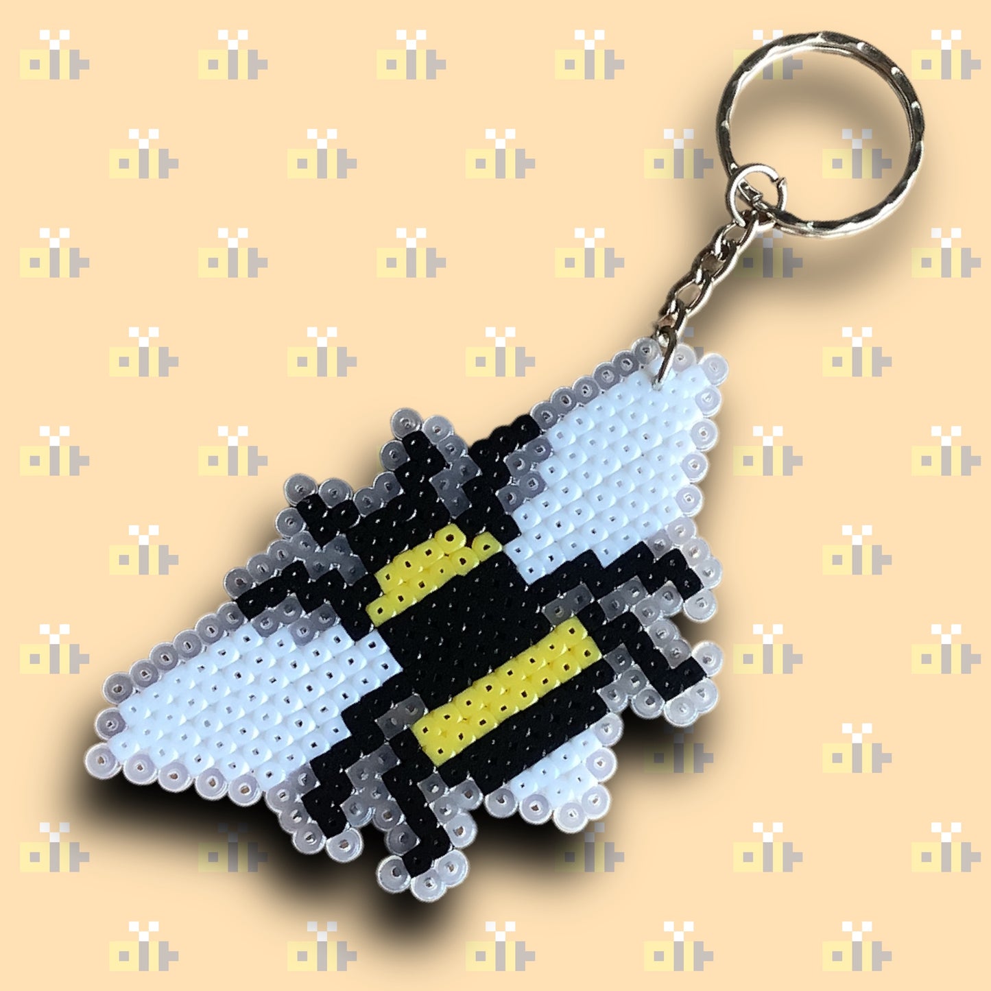 PIXEL BEE KEYCHAIN