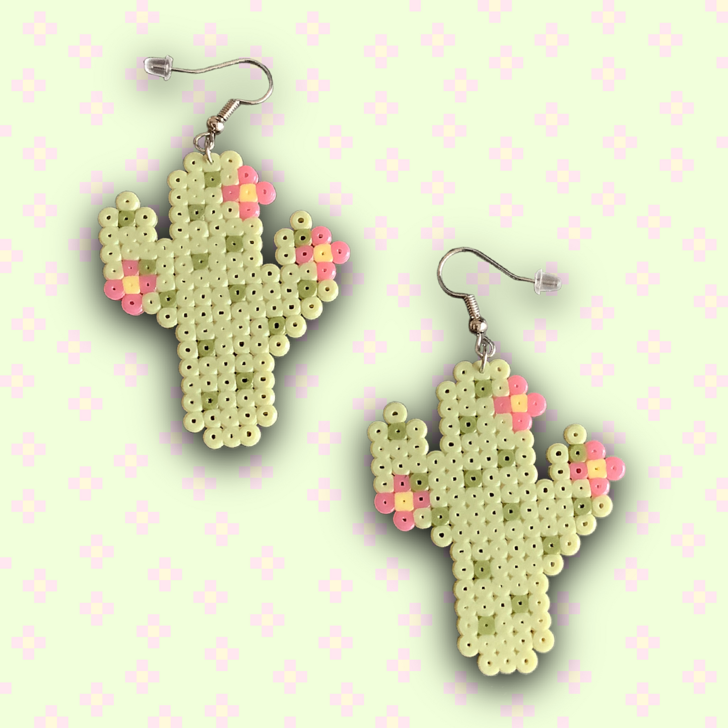 PIXEL CACTUS EARRINGS