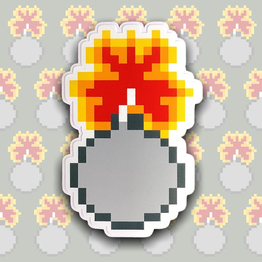 PIXEL BOMB STICKER