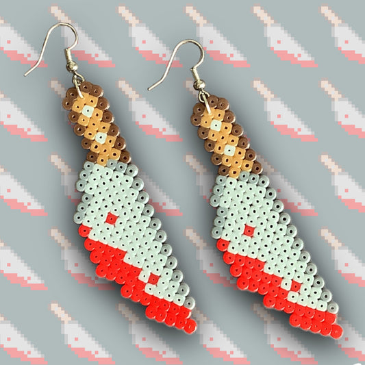 PIXEL KNIFE EARRINGS