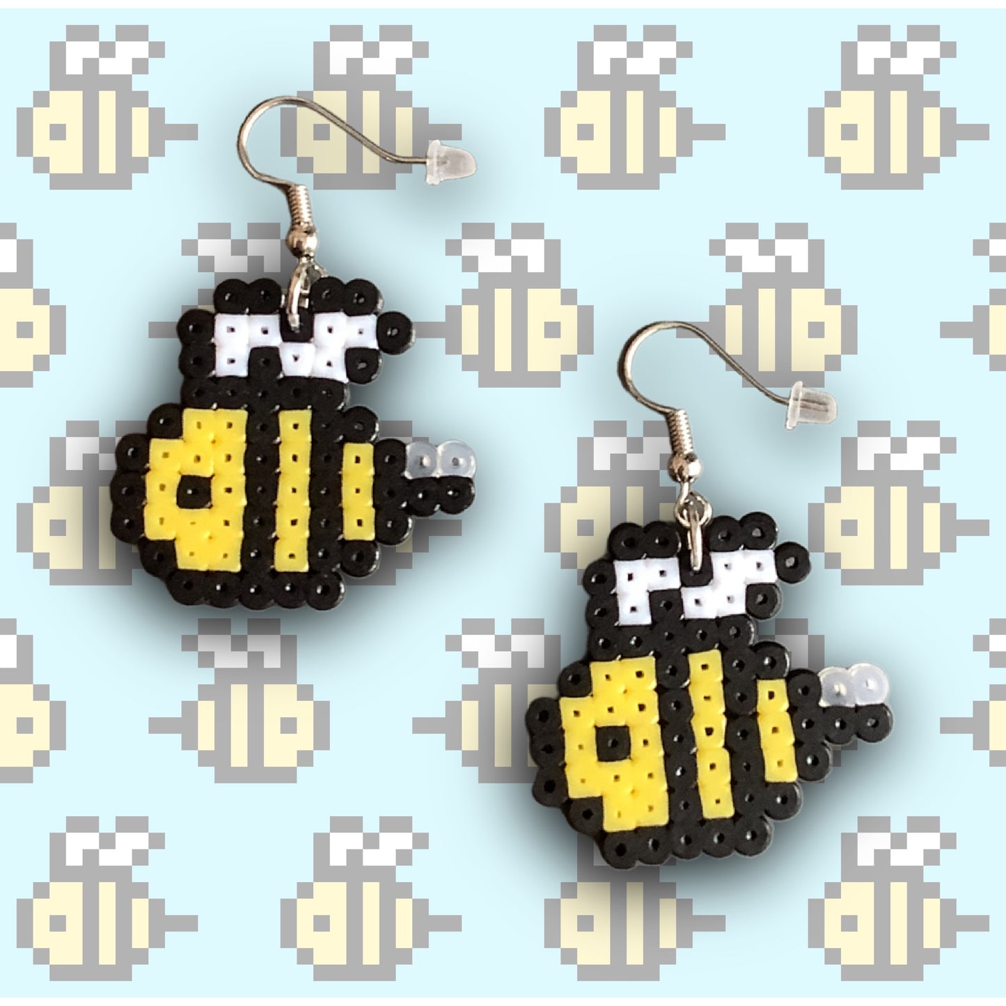 PIXEL BEE EARRINGS