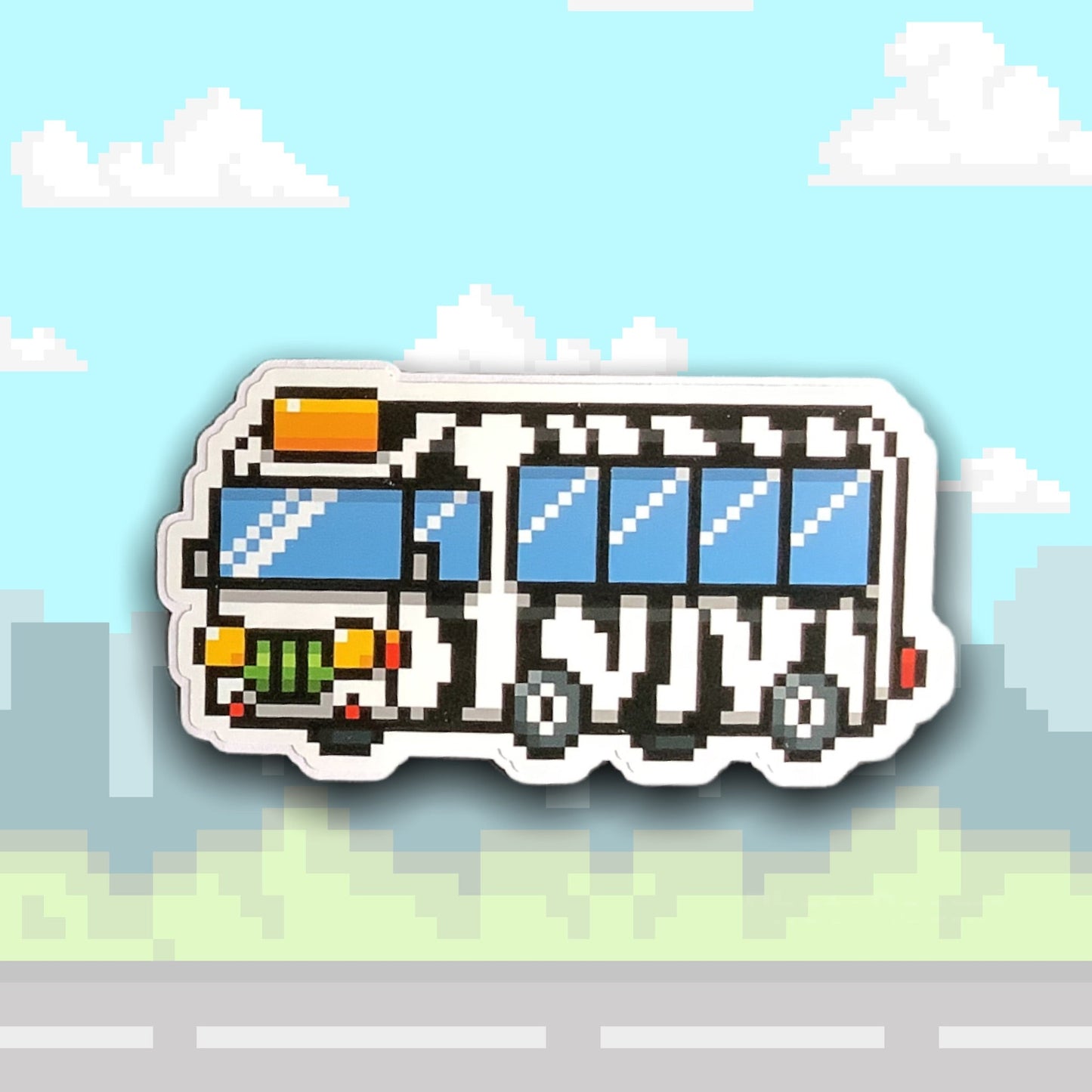 PIXEL VEHICLE STICKER PACK