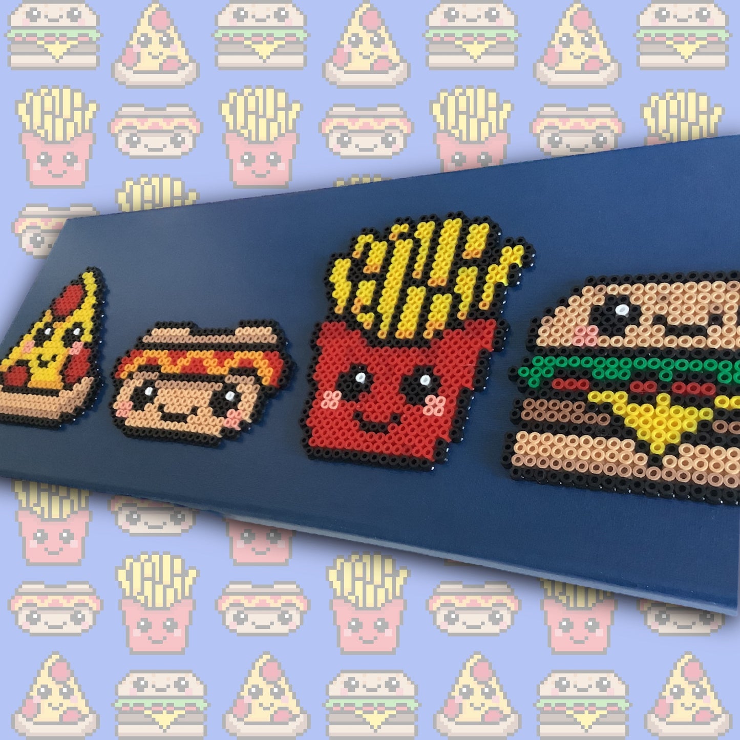 PIXEL CANVAS : KAWAII FASTFOOD