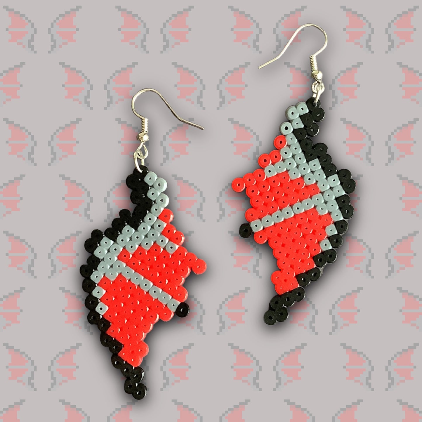 PIXEL BAT WING EARRINGS