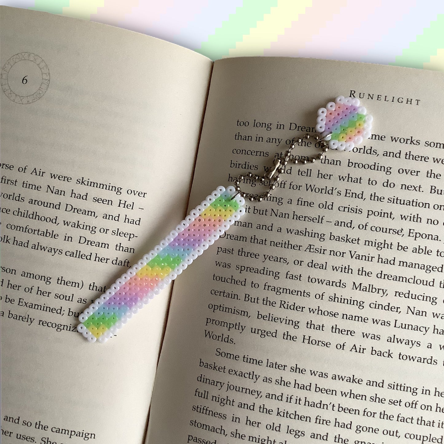 PIXEL PAGE MARKER - PASTEL STRIPE