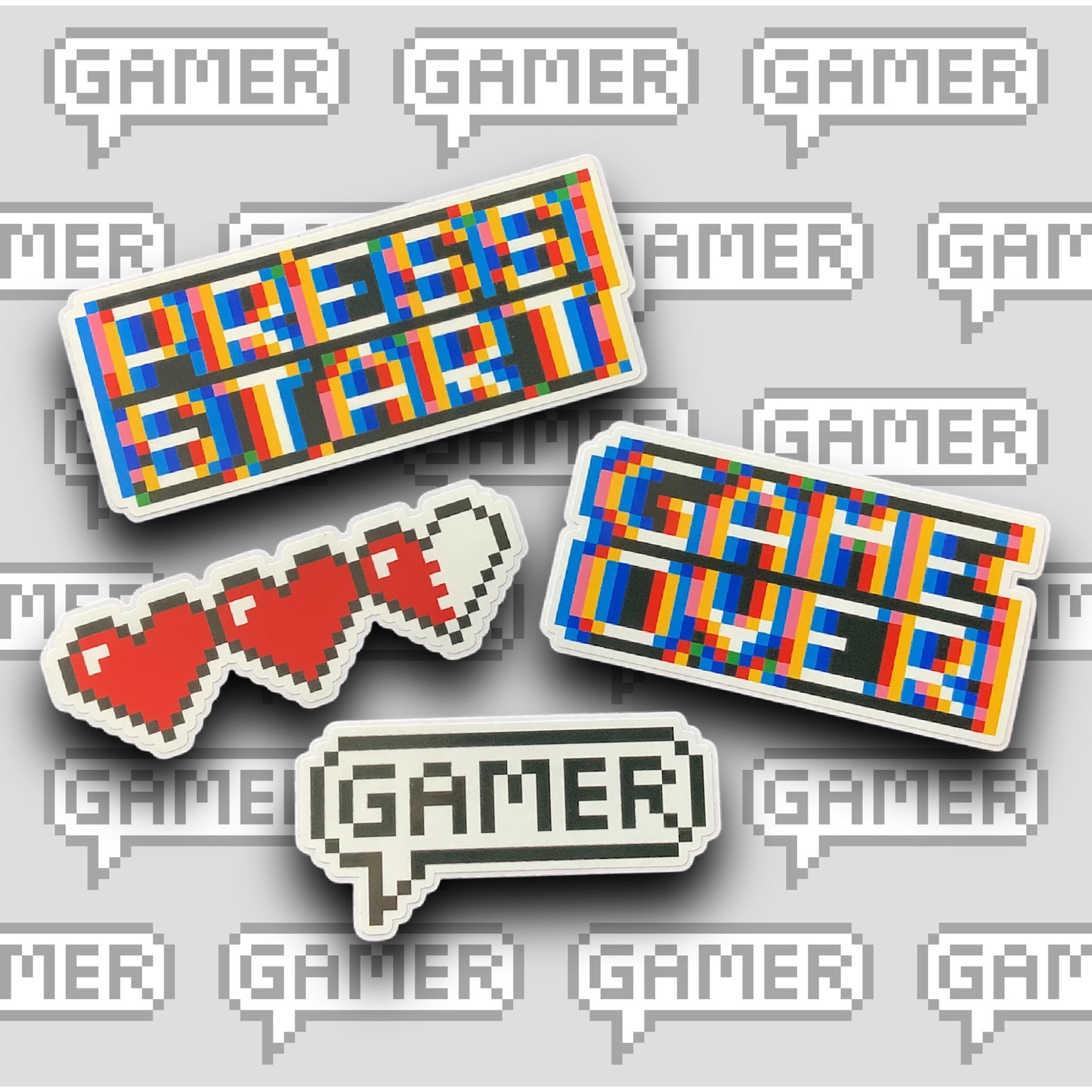 PIXEL GAMER STICKER PACK